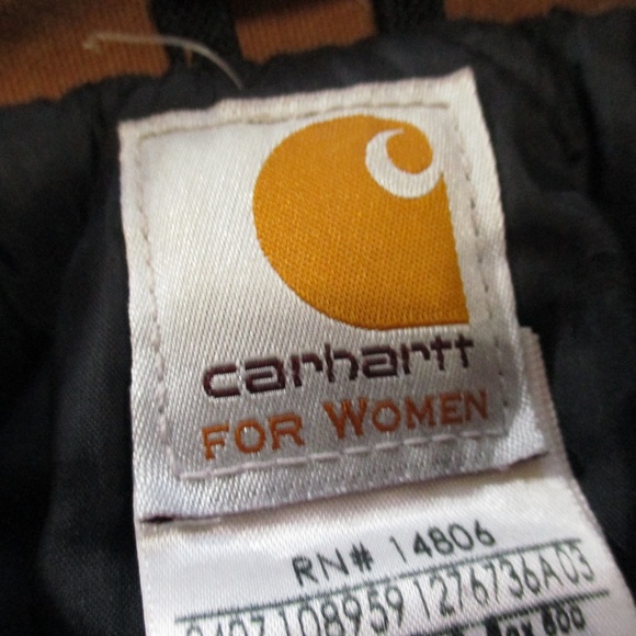 Carhartt Brown Hooded Jacket - Picture 9 of 15